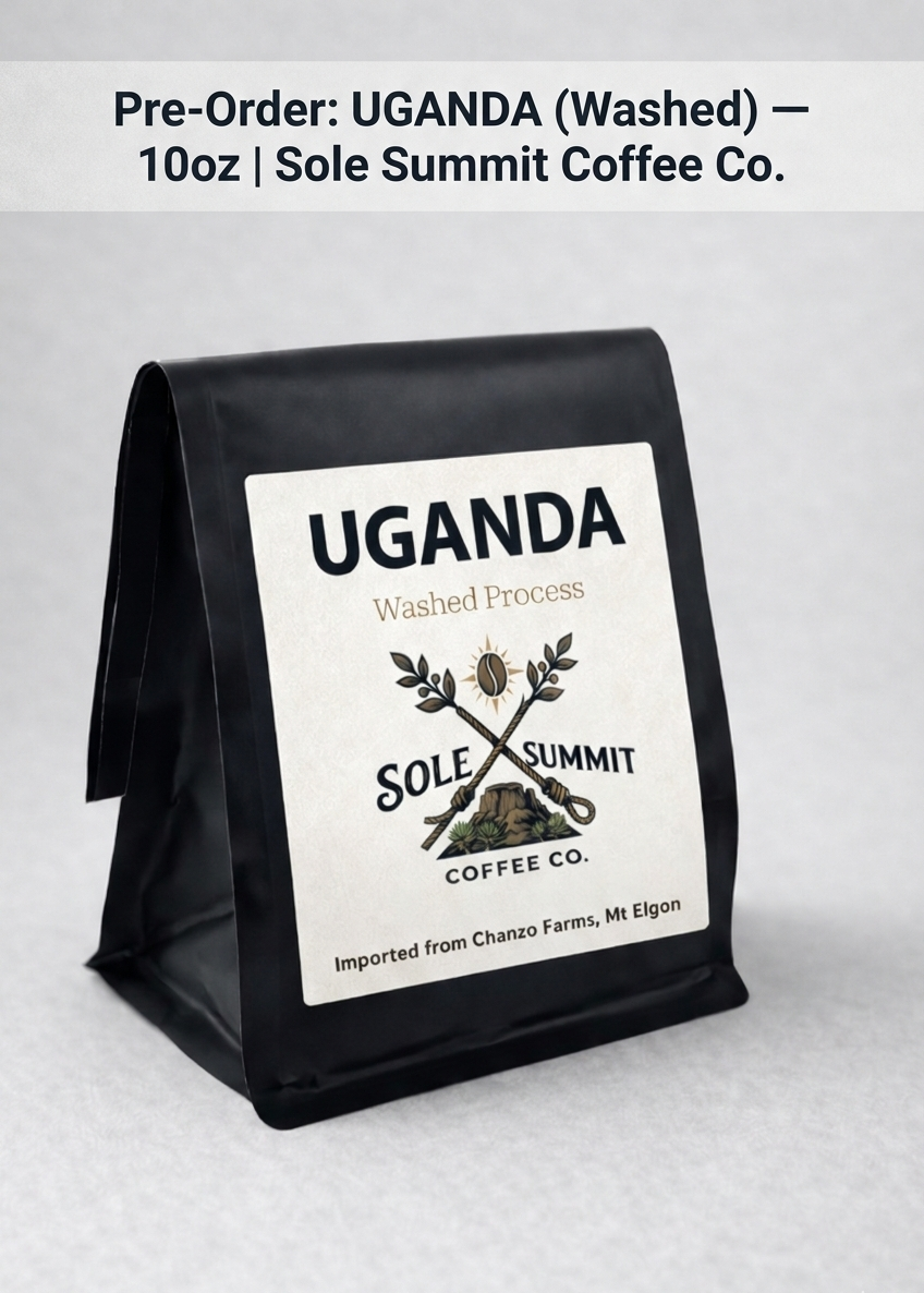 Pre-Order: UGANDA (Washed) — 10oz | Sole Summit Coffee Co.